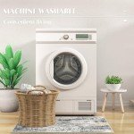 Large Modern Abstract Area Rug with Non-Slip Backing