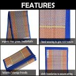 Multicolour River Grass Traditional Floor Mat - 36"x78