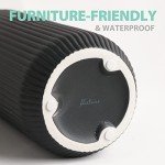 Nordic Black Ceramic Vase for Pampas Grass