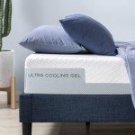 Zinus Cloud Cool Queen Mattress with Gel Memory Foam