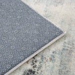 Modern Soft Abstract Area Rug for Home