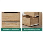 Alfordson Compact Wardrobe Cabinet with 7 Drawers