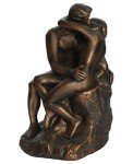 Rodin's The Kiss Bronze Statue - 4.5 Inches