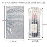 20 Packs Inflatable Wine Bottle Protector Bags