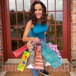 Hands-Free Grocery Bag Carrier - Red