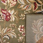 Lyndhurst Floral Sage Runner Rug 2'3" x 6