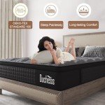 Duchess 34cm Memory Foam Pocket Spring Mattress