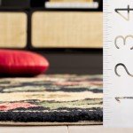 Chelsea Black Round Rug - 3' x 3