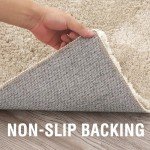 Cozy Large Fluffy Area Rug for Living Room