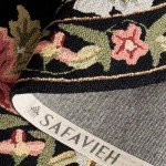 Chelsea Black Round Rug - 3' x 3