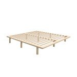 Solid Wood King Size Bed Frame Platform