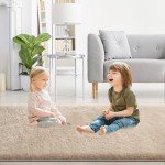 Cozy Large Fluffy Area Rug for Living Room