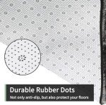 Super Soft Dark Grey Shag Area Rug 200x300cm