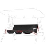 Waterproof Swing Cushion Cover for 3-Seater Chair