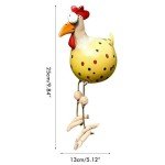 Cute Ceramic Chicken Garden Statue - 5PCS Set