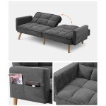 Stylish Grey Velvet 3-Seater Sofa Bed