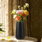 Elegant Matte Ceramic Flower Vase for Home Decor