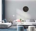 Silent 12-Inch Quartz Wall Clock - Rose Gold