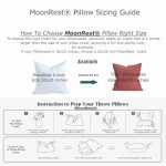 MoonRest Hypoallergenic Down Alternative Pillow Insert