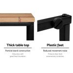 Walnut Nesting Coffee Table and Side Desk