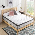 Zinus Eurotop King Single Mattress with Pocket Springs