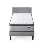 Zinus Eurotop King Single Mattress with Pocket Springs