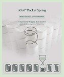 Zinus Eurotop King Single Mattress with Pocket Springs
