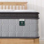 Zinus Eurotop King Single Mattress with Pocket Springs