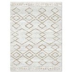 JINCHAN Washable Moroccan Geometric Area Rug 244x305CM