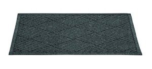 EcoGuard Diamond Indoor Wiper Mat - 2'x3' Black