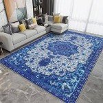 Modern Cashmere Area Rug for Bedroom or Living Room
