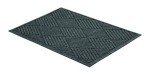 EcoGuard Diamond Indoor Wiper Mat - 2'x3' Black