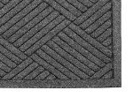 EcoGuard Diamond Indoor Wiper Mat - 2'x3' Black