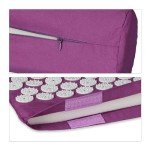 Acupressure Mat Set for Stress Relief – Purple/White