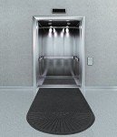 EcoGuard Indoor Wiper Mat - Charcoal Black 3'x6