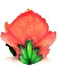 Ganesha Idol on Leaf Patta - 16 cm