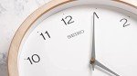 Natural Wood Radio-Controlled Wall Clock - 10.6