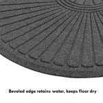 EcoGuard Indoor Wiper Mat - Charcoal Black 3'x6