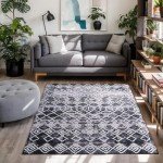 Modern Non-Slip Area Rug for Home Decor