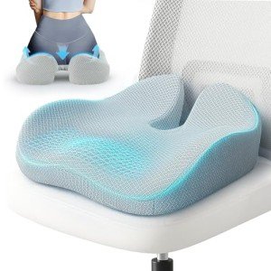 Extra Large Memory Foam Office Chair Cushion