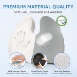 Extra Large Memory Foam Office Chair Cushion