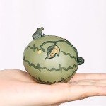 Cute Purple Frog Tea Tray Decor for Home