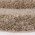 Beige Florida Shag Runner Rug - 0.61m x 2.13m