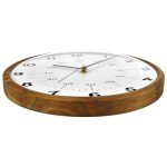 TAHITICA 30cm Silent Modern Wooden Wall Clock