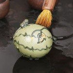 Cute Purple Frog Tea Tray Decor for Home