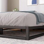 Zinus Joseph King Bed Frame - Industrial Steel Base