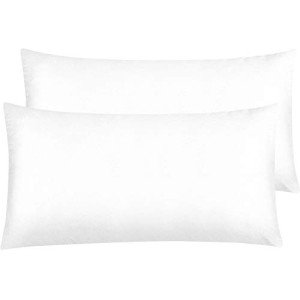 Satin Cushion Covers Set of 2 - 40 x 80 cm