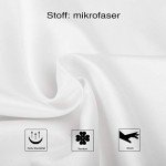 Satin Cushion Covers Set of 2 - 40 x 80 cm