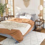 Rustic 3-Tier Side Table for Small Spaces