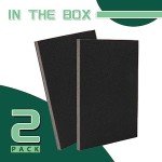 Window AC Drip Cushion with Magnetic Pad (Black)